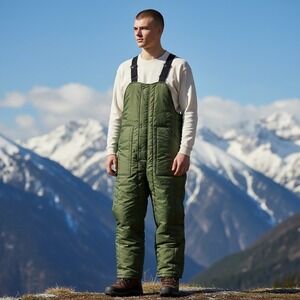 Mens Walls Blizzard -Pruf Insulated Apparel Overalls Size Small Regular